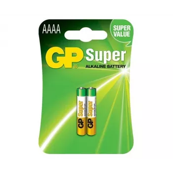GP Battery GP25A LR61 Mini AAAA - Μπαταρία αλκαλική-μαγγανίου 1,5 V 2 τεμ.