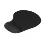 Mousepad IB0X IMP003 με στήριγμα καρπού, μαύρο, 190×230 mm