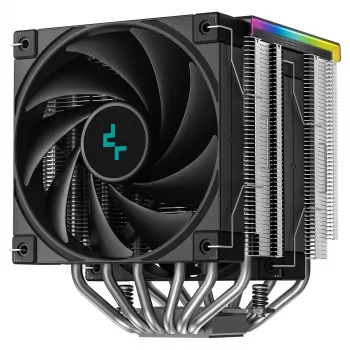 DeepCool AK620 Digital SE αερόψυκτη ψύκτρα CPU, Intel/AMD, LGA1700/LGA1200/AM4/AM5, 120 mm, μαύρη