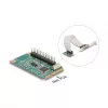 Εσωτερικός παράλληλος προσαρμογέας DeLOCK 95275 Mini PCI Express πράσινο