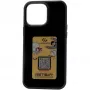 RealPower 504404 Magic Case θήκη για iPhone 15, έγχρωμη οθόνη, MagSafe, μαύρη