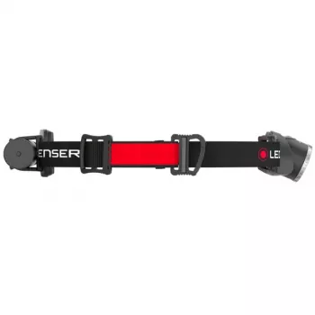Ledlenser H8R μαύρος, κόκκινος φακός κεφαλής LED