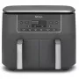 Φριτέζα αέρος Ninja DZ300EU Dual Zone, 7,6 l (2 x 3,8 l), 2400 W, 240 °C, γκρι