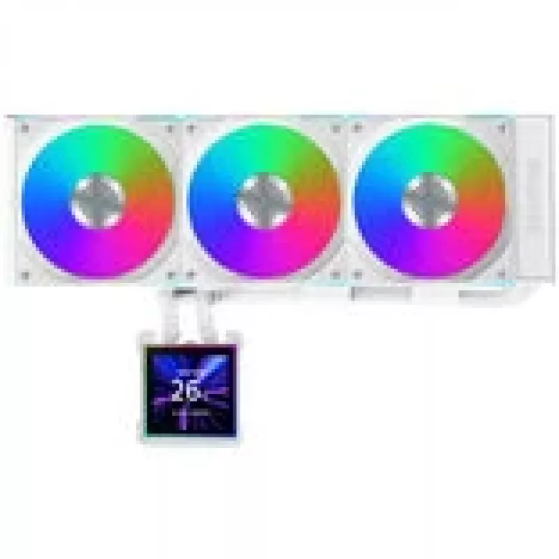 Υδρόψυκτος επεξεργαστής Lian Li HydroShift II LCD-S 360mm AiO με RGB και οθόνη LCD