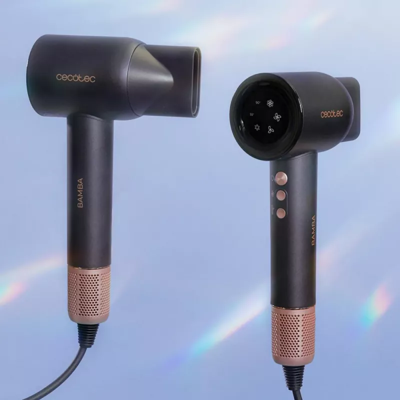 Cecotec Bamba IoniCare RockStar Nano IonTech σεσουάρ 1600 W, μαύρο