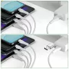 4smarts 541024 Καλώδιο USB 1,2 m USB A/USB C USB C/Micro USB-A/Lightning λευκό (541024)