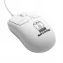 Ενσύρματο αμφίχειρο ποντίκι υπολογιστή ManMachine Mighty Mouse 5, USB Type-A, 5 κουμπιά, λευκό