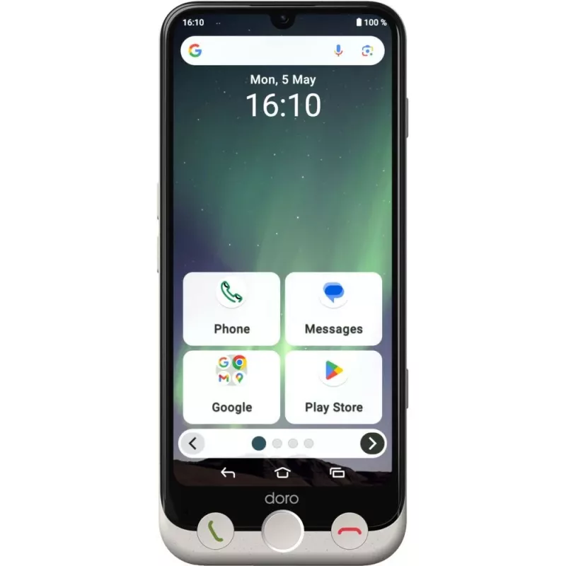 Smartphone Doro Aurora A30 6.1 ίντσες 6GB 128GB λευκό