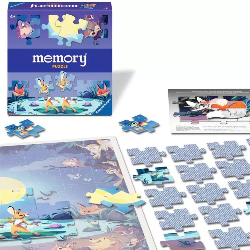 memory Παζλ Ζώα στη λιμνούλα, Επιτραπέζιο παιχνίδι