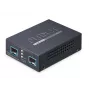 PLANET 2-Port 10G/2.5G/1G/100BASE-X μετατροπέας μέσου δικτύου μαύρο