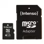 ΜΝΗΜΗ MICRO SDHC 4GB C10/W/ADAPTER 3413450 INTENSO