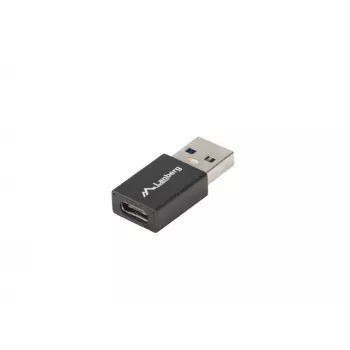 Lanberg AD-UC-UA-01 διεπαφή καλωδίου/αντάπτορας gender changer USB 3.0 Type A σε USB 3.0 Type C μαύρο (AD-UC-UA-01)