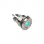 Διακόπτης πίεσης DimasTech Vandalismustaster 22mm Silverline Dot RGB PD215, 22 mm