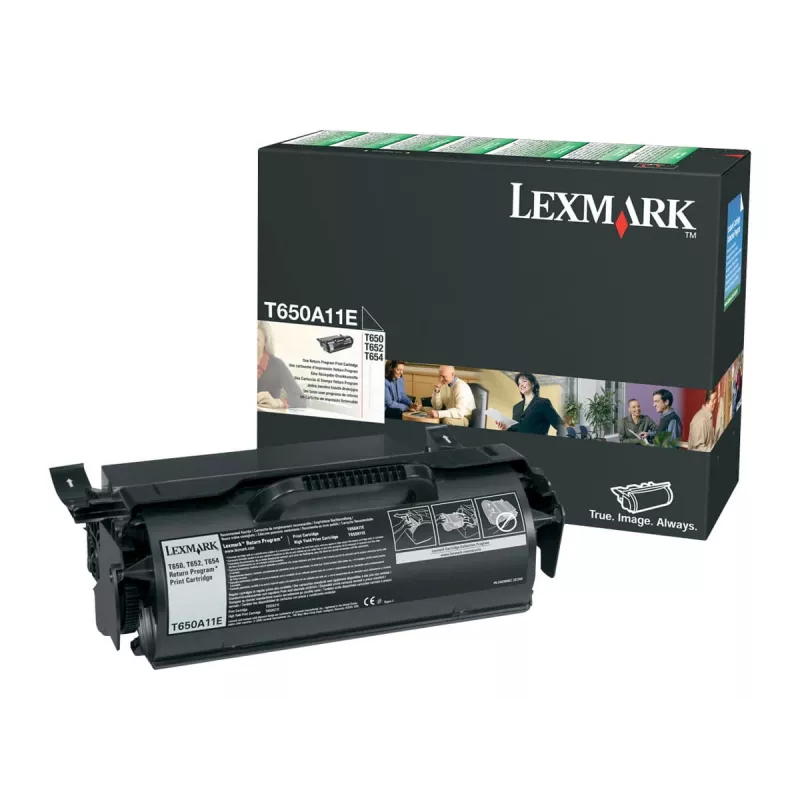 Τόνερ Lexmark T650A11E Κασέτα 10000 σελίδες Μαύρο