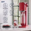 Συσκευή σόδας SodaStream Art Mandarin Red 1L Φιάλη ανθράκωσης