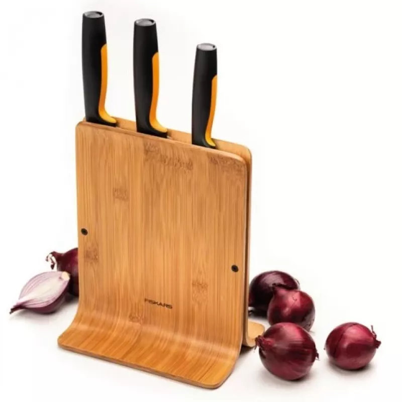 Fiskars Functional Form 4 Τεμάχια Μαχαίρι-μπλοκ