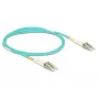 DELOCK Καλώδιο οπτικών ινών LC σε LC Multimode OM3 2 m