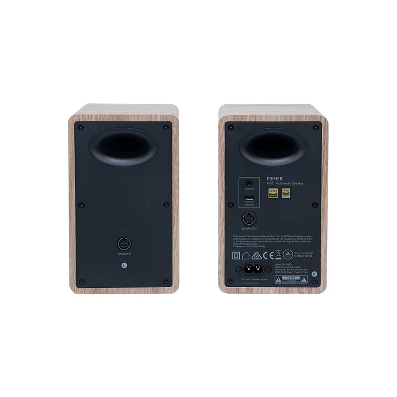Edifier M60 Μαύρο, Ξύλο Ενσύρματο & Ασύρματο 66 W