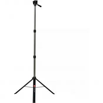 Τρίποδο EINHELL Τηλεσκοπικό τρίποδο 85–170 cm μαύρο, ρυθμιζόμενο καθ' ύψος για λάμπες και εργαλεία