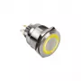 Αντιβανδαλικός διακόπτης πίεσης DimasTech PD197 25 mm Silverline-ring