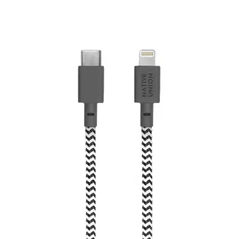 Καλώδιο Lightning native union NCABLE-KV-CL-ZEB 3 m Lightning σε USB-A μαύρο λευκό 140 g