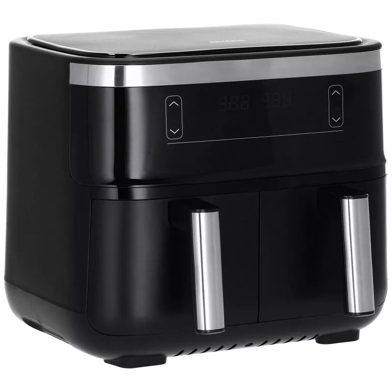 Φριτέζα αέρος Severin FR 2453 Double 3,25 L 2850 W μαύρο ασημί