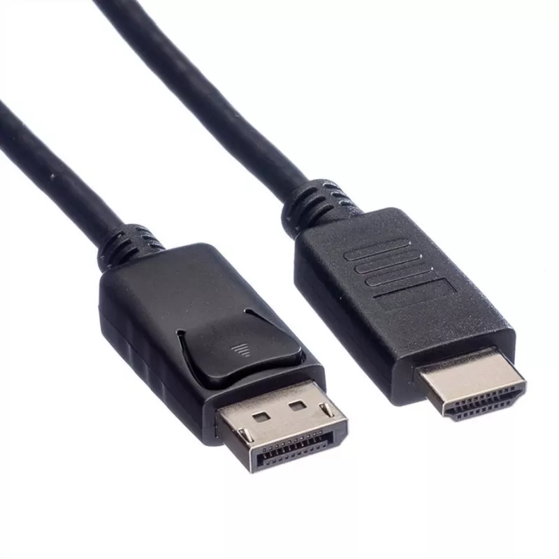 ROLINE Καλώδιο DisplayPort DP - HDTV, ST/ST, μαύρο, 1,5 m (11.04.5779)