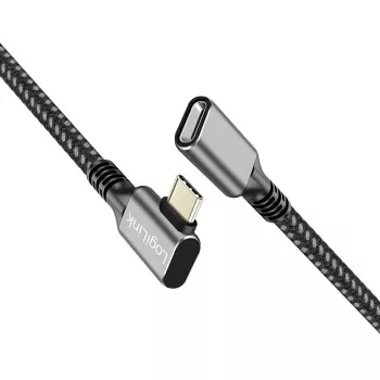 USB 3.2 Gen2 Type-C σε USB-C υποδοχή θηλυκή, PD, AV, 0,5 m