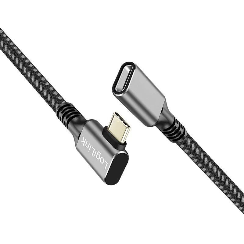 USB 3.2 Gen2 Type-C σε USB-C υποδοχή θηλυκή, PD, AV, 0,5 m