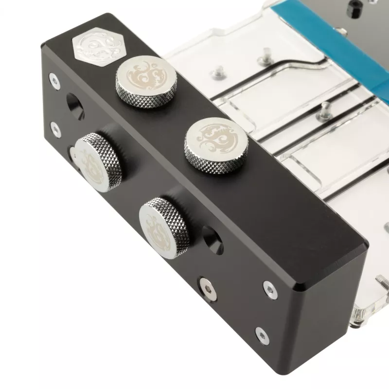 Backplate BitsPower X-TEND active για RTX 4090 FE — Φινίρισμα Ακρυλικού (BP-VG4090FE-BKP)