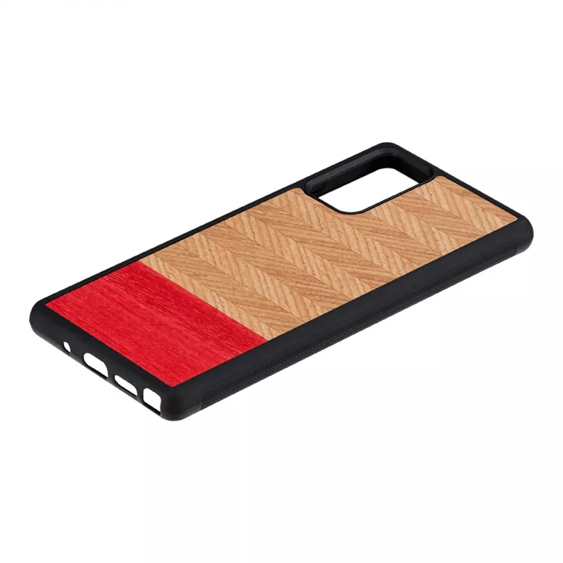 Θήκη κινητού man and wood Galaxy Note 20 Herringbone Azalea μαύρο