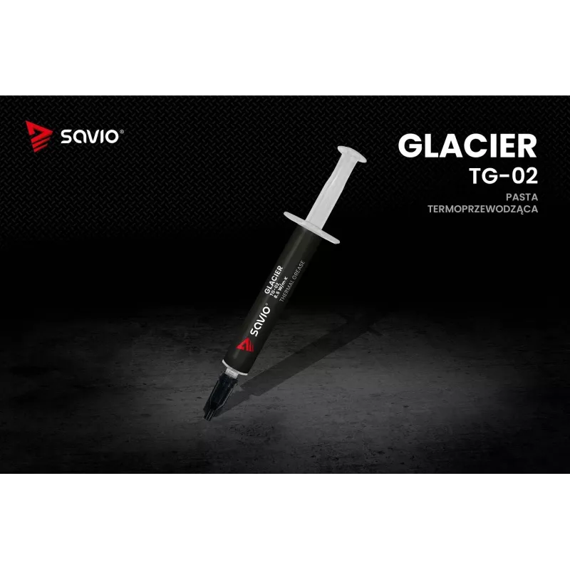 Θερμοαγώγιμη πάστα SAVIO TG-02 8,5 W/mK 2 g