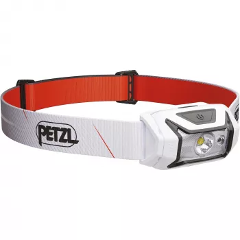 φακός κεφαλής Petzl TIKKA CORE 450 lm λευκός — επαναφορτιζόμενος φακός κεφαλής, συμπαγής φωτισμός hands-free