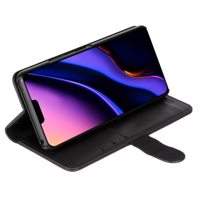 Πορτοφόλι τηλεφώνου Krusell για Apple iPhone 12 Pro Max – μαύρο, θήκη folio με θήκη καρτών