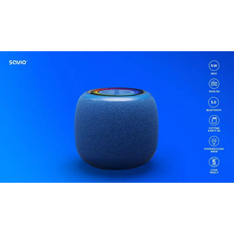 Savio BS-042 Ηχείο Bluetooth 5 W