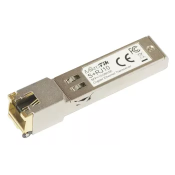 Mikrotik S+RJ10 μονάδα πομποδέκτη δικτύου 10000 Mbit/s SFP+