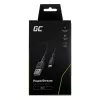 Green Cell KABGC24 Καλώδιο Lightning 0.3 m μαύρο