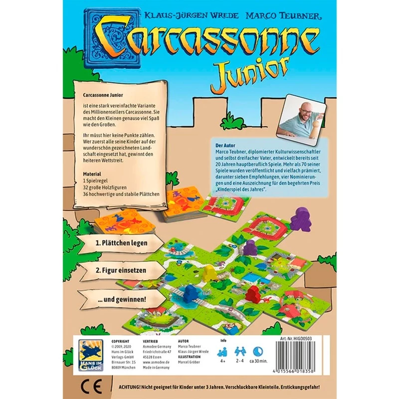 Carcassonne Junior οικογενειακό παιχνίδι