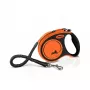 Flexi Xtreme L αυτόματο λουρί σκύλου, ιμάντας, 5 m, πορτοκαλί