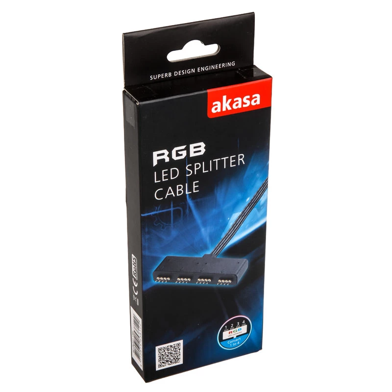 Εσωτερικό καλώδιο τροφοδοσίας Akasa AK-CBLD02-10BK 0,1 m