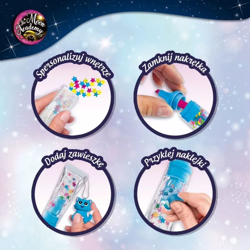 Σετ μαρκαδόρων Liscianigiochi Moon Academy — Σετ Moon-μαρκαδόρων (304-PL110568)