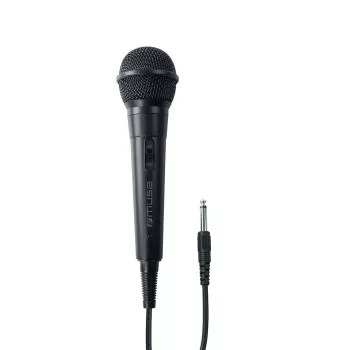 Muse MC-20B επαγγελματικό ενσύρματο μικρόφωνο, -73 dB, 30–15000 Hz, καλώδιο 3 m, βύσμα 6,3 mm, μαύρο