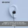 Sony IER-EX15C Headset Ενσύρματα In-Ear Κλήσεις/Μουσική USB Type-C μαύρο