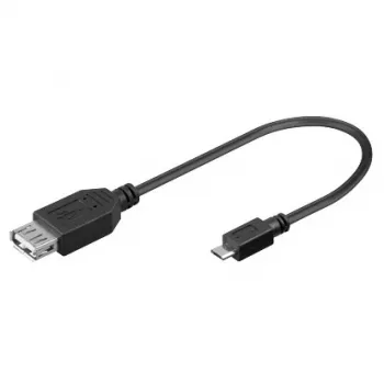 Καλώδιο USB A υποδοχή θηλυκή σε Micro USB αρσενικό SBOX 0,1 m