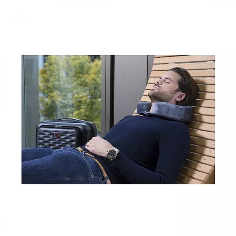 WENGER μαξιλάρι ταξιδιού αυχένα με Memory Foam γκρι (611884)