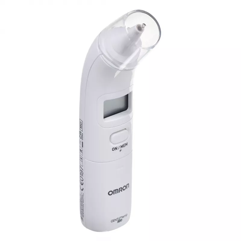 Omron Gentle Temp 520 Επαφής Λευκό Αυτί