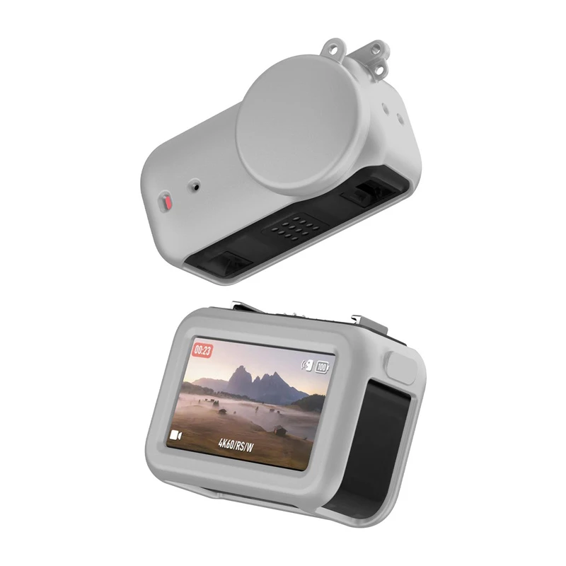 Προστατευτική θήκη σιλικόνης Puluz για DJI Osmo Nano (γκρι)