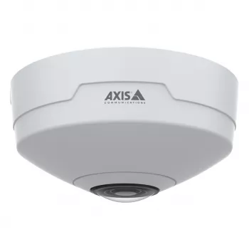 Axis M4327-P 02636-001 πανοραμική κάμερα IP mini dome εσωτερικού χώρου, 6 MP, fisheye 180/360°, οροφής/τοίχου, λευκή