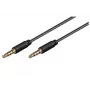 Microconnect IPOD013 Καλώδιο ήχου 3 m 3,5 mm μαύρο