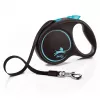 Αυτόματο λουρί Flexi flexi Black Design M — μήκος 5 m, με κορδόνι, μέγιστο φορτίο 25 kg, εργονομική λαβή